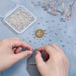 6 Styles Rack Plating Brass Spacer Beads&nbsp;KK-PH0013-52S