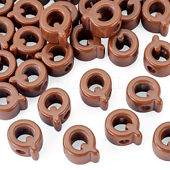 Opaque Acrylic European Beads&nbsp;OACR-TAC0019-006Q