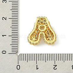 Rack Plating Brass Clear Cubic Zirconia Pendants&nbsp;KK-S378-01G-A