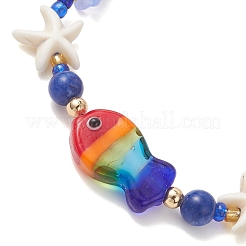 Glass Braided Beaded Bracelets&nbsp;BJEW-MZ00301-02