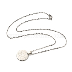 Non-Tarnish Constellation Pendant Necklaces&nbsp;LS-NJEW-S422-04P-02