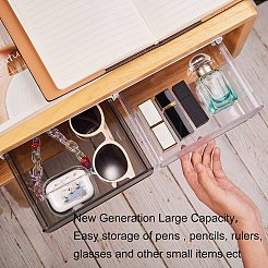 2 Colors PP Under Desk Storage&nbsp;AJEW-SZ0001-13