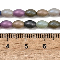 Baking Paint Glass Beads Strands&nbsp;LAMP-S070-11A
