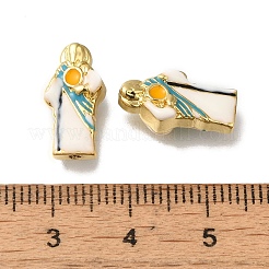 Rack Plating Brass Beads&nbsp;KK-G500-25G