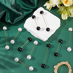 10Bags 2 Colors Alloy Kilt Pins for Clothes&nbsp;JEWB-CY0001-07