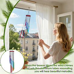 6Pcs Aluminum Tube Wind Chime&nbsp;HJEW-DR0001-19