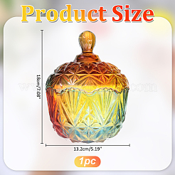 Glass Candy Storage Box&nbsp;HOUS-WH0007-008B