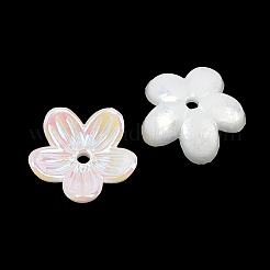 UV Plating Opaque Acrylic Bead Cap&nbsp;OACR-K001-42