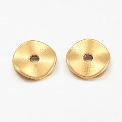Tibetan Style Alloy Wavy Spacer Beads&nbsp;LS-GLF9350Y-NF