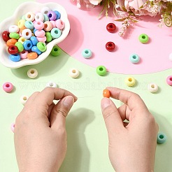 Baking Paint Acrylic European Large Hole Beads&nbsp;FIND-CJZ0001-002