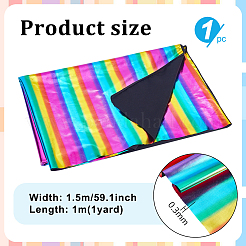 Polyester Spandex Stretch Fabric&nbsp;DIY-WH0589-60A