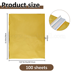 100 Sheets A4 Hot Foil Stamping Paper&nbsp;DIY-FH0010-15