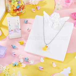 20Pcs Opaque Resin Pendants&nbsp;RESI-TADJ0001-09