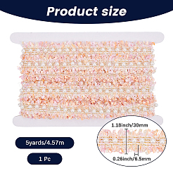 5 Yards Polyester Lace Trim Ribbon for Curtain Sofa Decoration&nbsp;OCOR-CY0001-32C