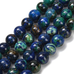 Natural Azurite Beads Strands&nbsp;G-Z110-C02-6mm