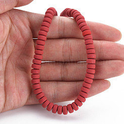 Handmade Polymer Clay Beads Strands&nbsp;CLAY-N008-22