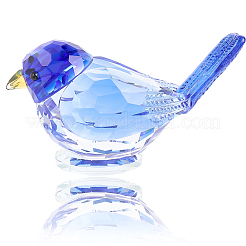 Glass Bird Display Decoration&nbsp;AJEW-WH20019-58B