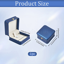 1Pc PU Leather Jewelry Bangle Gift Storage Boxes&nbsp;CON-BBC0001-06