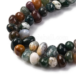 Natural Indian Agate Beads Strands&nbsp;G-RM250109-B6