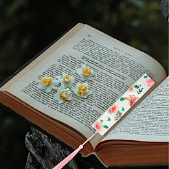 20Pcs 10 Colors Acrylic Bookmarks&nbsp;AJEW-SP0003-38