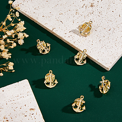 6Pcs Alloy Lapel Pin Backs&nbsp;JEWB-DC0001-23G