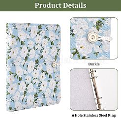Cloth Binder Notebooks&nbsp;DIY-CP0013-04A