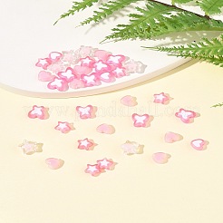 200Pcs 5 Styles Transparent Acrylic Beads&nbsp;TACR-FS0001-54A