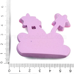 Opaque Resin Cabochons&nbsp;CRES-P037-01D
