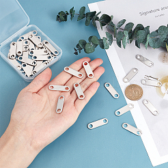 40Pcs 201 Stainless Steel Links Connectors&nbsp;STAS-DC0003-19