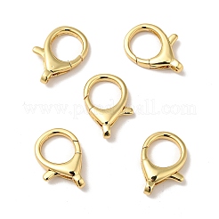 真鍮カニカン  カドミウムフリー＆ニッケルフリー＆鉛フリー  18KGP本金メッキ  20x15x4.5mm  穴：2mm&nbsp;KK-J301-27G