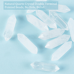 Natural Quartz Crystal Double Terminated Points&nbsp;G-WH0021-29