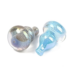 Electroplate & Luminous Opaque Resin Beads&nbsp;RESI-P046-13A-M