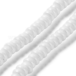 Spray Painted Handmade Polymer Clay Beads Strands&nbsp;CLAY-F004-B08