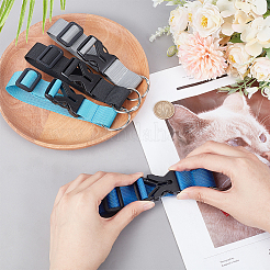 4Pcs 4 Style Nylon Adjustable Add-A-Bag Luggage Strap & Polyester Luggage Straps&nbsp;FIND-PH0007-06-WH