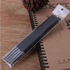 シリコーンポリマー粘土彫刻ツールペン  プラスチック製のペンホルダー付き  クレイクラフト用カービングペンセット  ブラック  口径: 0.3cm  5個/セット&nbsp;CELT-PW0001-033