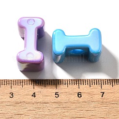 UV Plating Opaque Acrylic European Beads&nbsp;SACR-Z007-01I