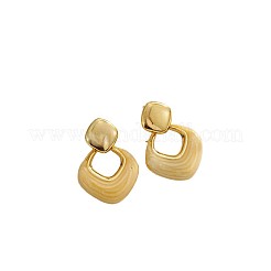 Alloy & Enamel Stud Earrings&nbsp;WG93313-01