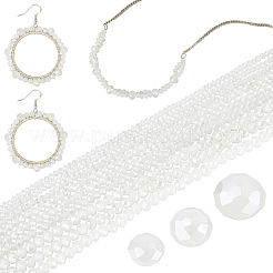 9 Strands 3 Style Electroplate Glass Beads Strands&nbsp;EGLA-PH0001-29