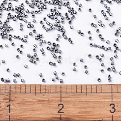 MIYUKIデリカビーズ  シリンダー  日本製シードビーズ  11/0  （db0307)マットメタリックシルバーグレー  1.3x1.6mm  穴：0.8mm  約10000個/袋  50 G /袋&nbsp;SEED-X0054-DB0307