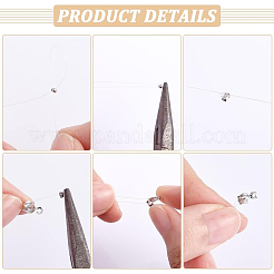 1000Pcs 304 Stainless Steel Spacer Beads&nbsp;STAS-UN0054-13