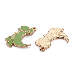 Alloy Enamel Pendants&nbsp;ENAM-S126-084-NR