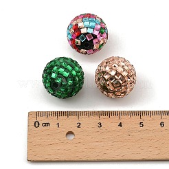 Acrylic Rhinestone Beads&nbsp;OACR-D307-01-20mm