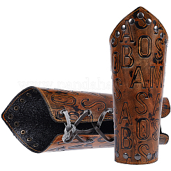 Adjustable Cowhide Cord Bracelet&nbsp;AJEW-WH0415-22B-03