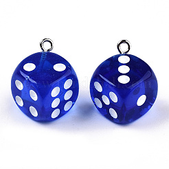 Transparent Epoxy Resin Pendants&nbsp;CRES-N025-12A-A01