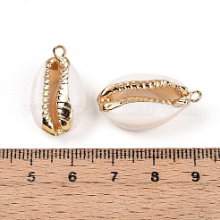 Cowrie Shell Pendants&nbsp;X-SSHEL-S258-01A