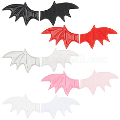 80Pcs 10 Styles Imitation Leather Evil Wings Ornament Accessories&nbsp;WI-CL0002-02