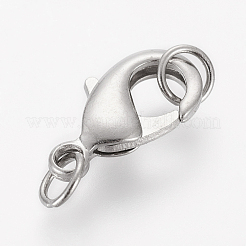 真鍮カニカン  鉛フリーとニッケルフリー  プラチナ  約9 mm幅  長さ15mm  穴：4.8mm  丸カン：直径5mm  厚さ0.8mm&nbsp;EC903-NFLF
