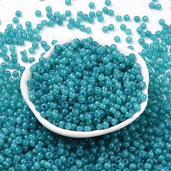 6/0 Imitation Jade Glass Seed Beads&nbsp;SEED-T006-04A-12