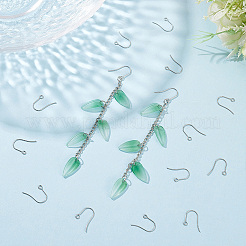200Pcs 304 Stainless Steel Earring Hooks&nbsp;STAS-UN0058-59P