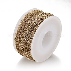Ion Plating(IP) 304 Stainless Steel Cable Chains&nbsp;CHS-A006-02A-G